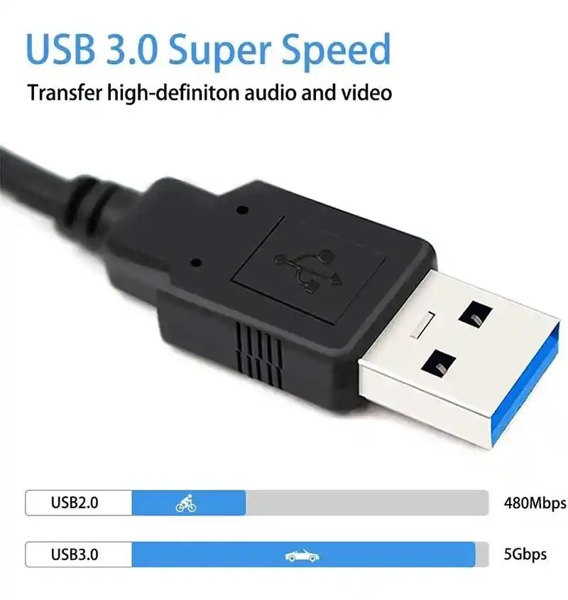 Tarjeta Capturadora De Video Usb 3.0 A Hdmi Full Hd 1080p 4k