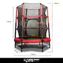 Trampolin Saltarin 1.4 Mts Para Niños Con Malla Para Evento