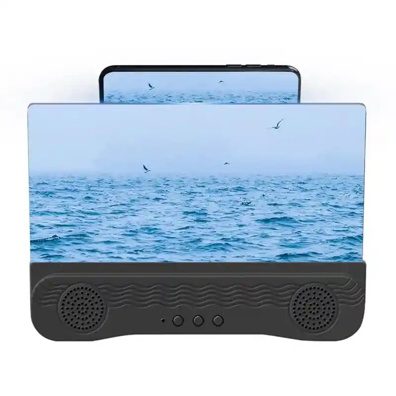 Amplificador De Pantalla 12 Pulgadas Con Parlante Bluetooth