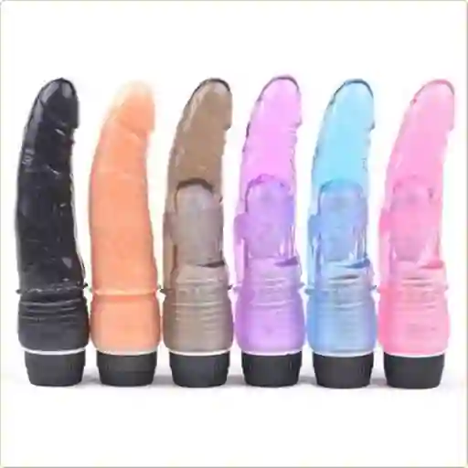 Dildo Consolador Vibrador 19 Cms Punto G 10 Velocidades