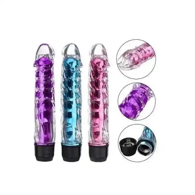 Pene Vibrador Candie Consolador De Colores