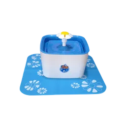 Fuente Bebedero De Agua Para Mascota Gato O Perro 2.5 L #833697213