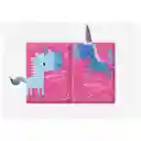 Libro Sensorial Texturas Unicornio Suave Para Bebe Niñas