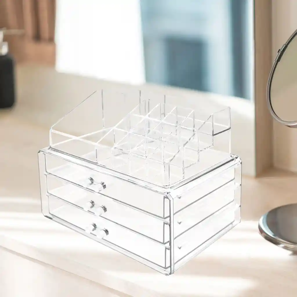 Organizador Cajones Acrilico Cosmeticos Maquillaje Joyas