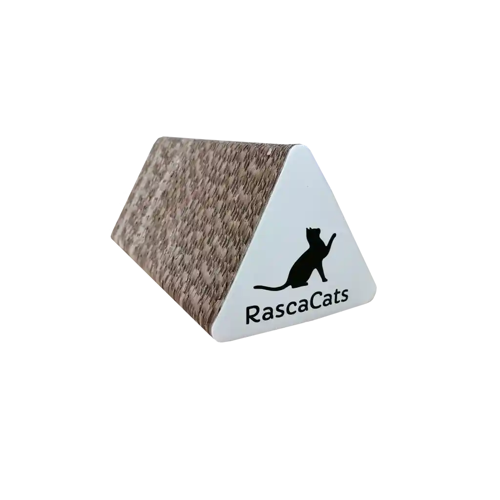 Rascador Triangulo En Cartón Para Gatos