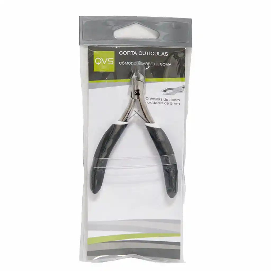 Qvs Corta Cutícula de Acero Inoxidable