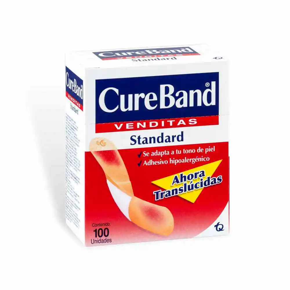  Caja Curas X100   Cure Band  Venditas Standard X100 