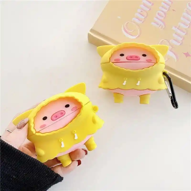 Airpods Funda Para Pro. Cerdito