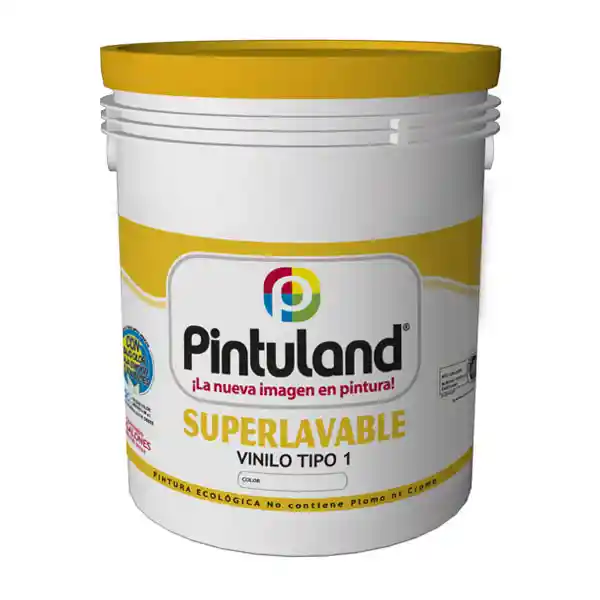 Vinilo Super Lavable Blanco Pintuland X 1/4