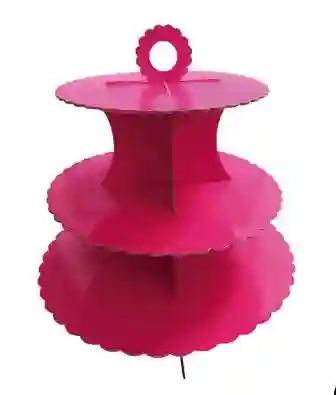 Torre Para Cupcakes Fucsia O Azul