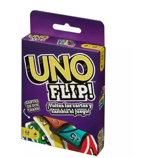 Juego De Cartas Uno Flip Generico Juegos De Mesa