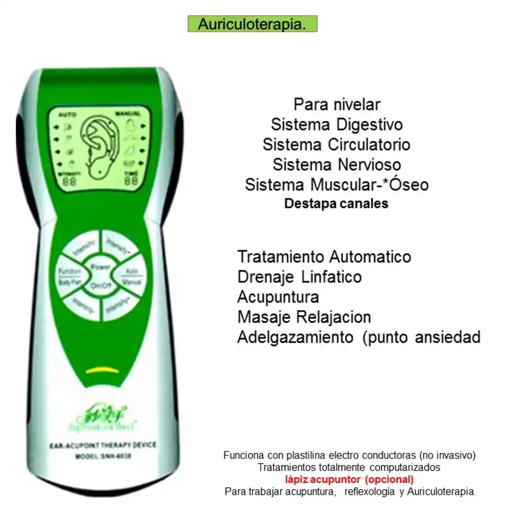 Auriculoterapia Equipo Terapias En Casa O Consultorio