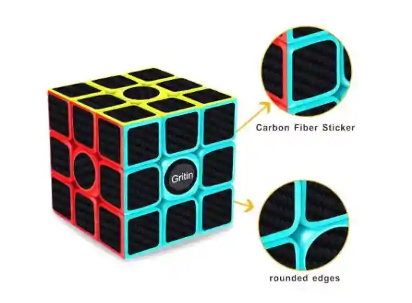 Cubo Rubik 3x3 Carbon Quiyl