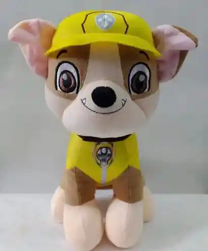 Paw Patrol Peluche Rubble (bulldog Ingles)grande 35cm Peluches Perro Perros Pelicula