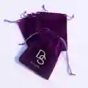 Aretes Cadena Y Dije En Plata 925; Con Bolsa De Regalo; Juego (jdp224)