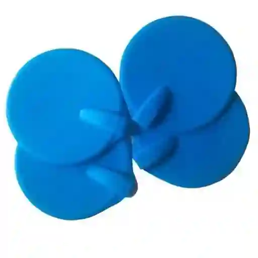 Electrodos Carbonados X 2 Para Gimnasia Pasiva