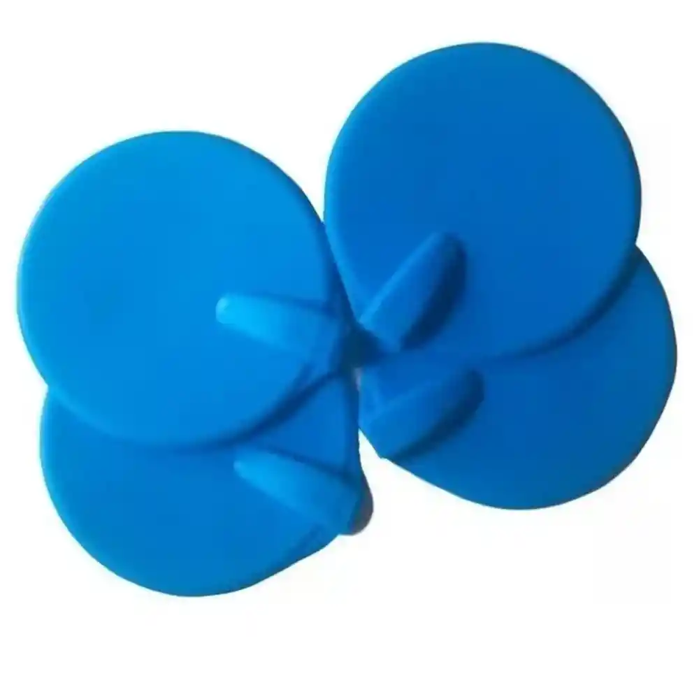 Electrodos Carbonados X 2 Para Gimnasia Pasiva