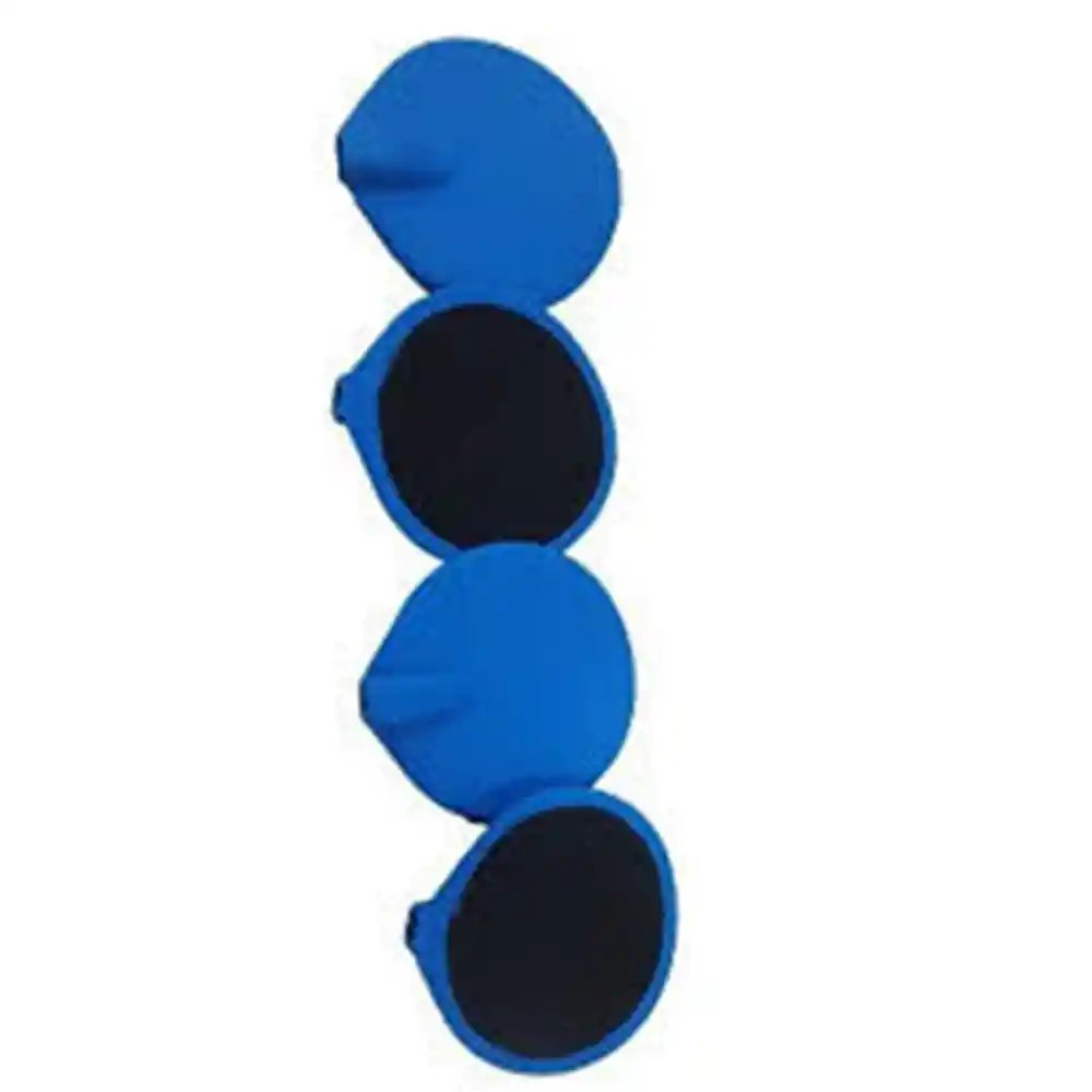 Electrodos Carbonados X 2 Para Gimnasia Pasiva