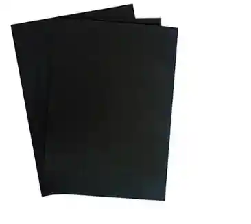 Cartulina Octavo Color Negro 170 Gm X 10 Uds