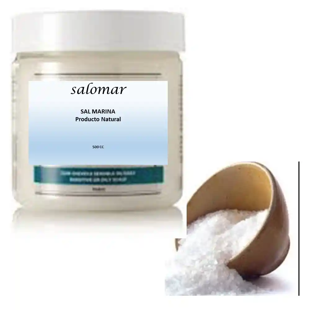 Exfoliante Sal Marina Para Exfoliar 100% Natural X 500 Gr