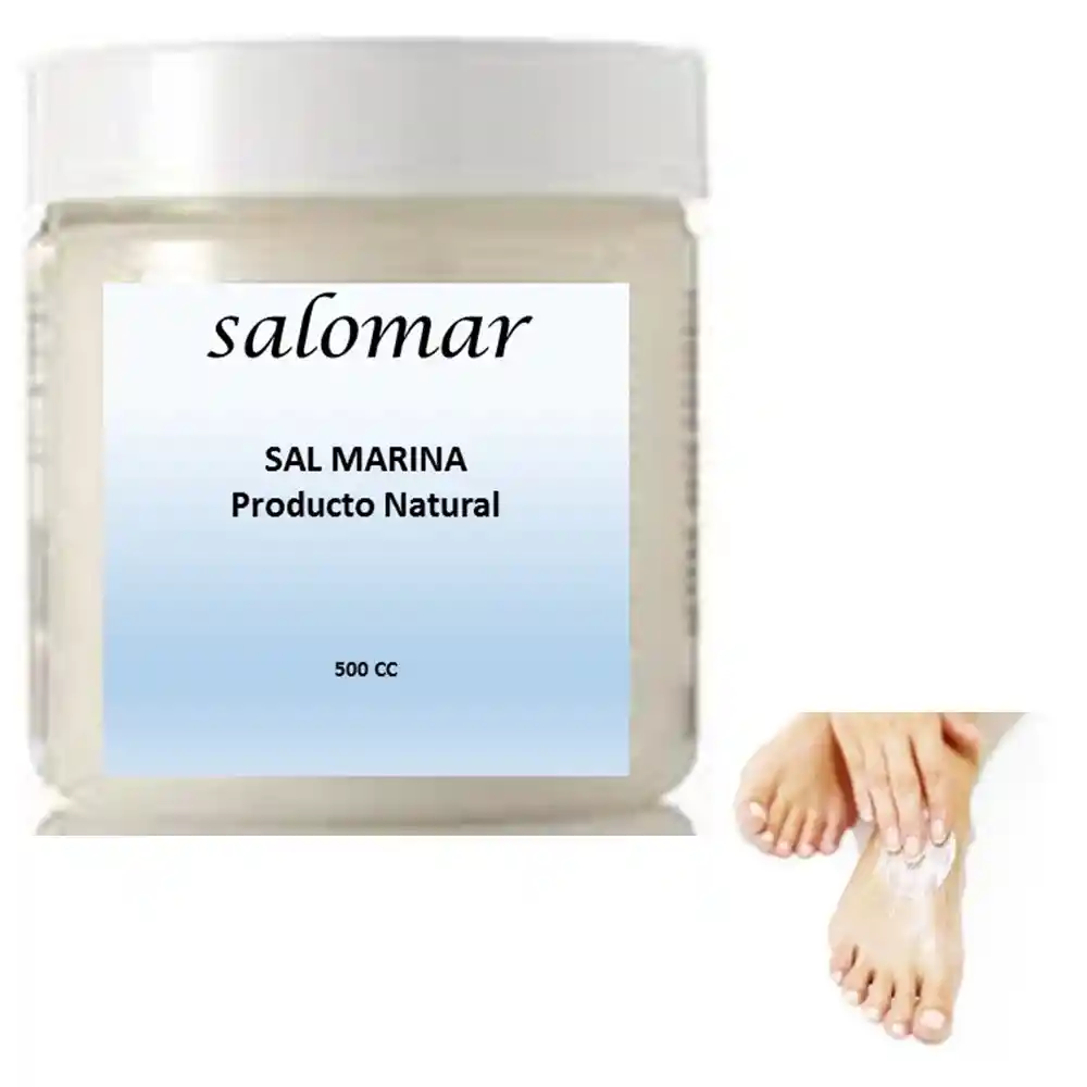 Exfoliante Sal Marina Para Exfoliar 100% Natural X 500 Gr