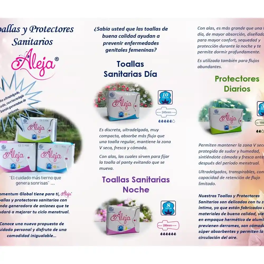 Toallas Higienicas Con Aniones Dia (paquete X 10) Terapeutica