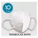 Tapabocas N95 Caja X 10 (5 Capas) + Manilla Antibacterial