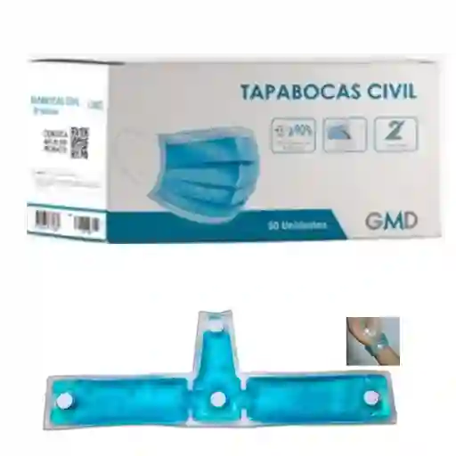 Tapabocas Civil Meltblow X 50 Unidades 3 Capas