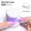 Mini Lámpara De Uñas Led Uv 16w Secador De Gel Esmalte