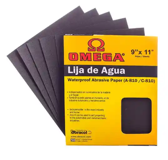 Omega Lija De Agua Grano #120 Marcaabracol