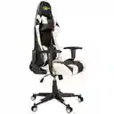 Silla Oficina Gamer Ergonómica Reclinable Giratoria Blanca