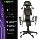 Silla Oficina Gamer Ergonómica Reclinable Giratoria Blanca