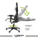 Silla Oficina Gamer Ergonómica Reclinable Giratoria Blanca