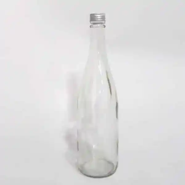 Botella En Vidrio Para Licor 750 Ml Transparente