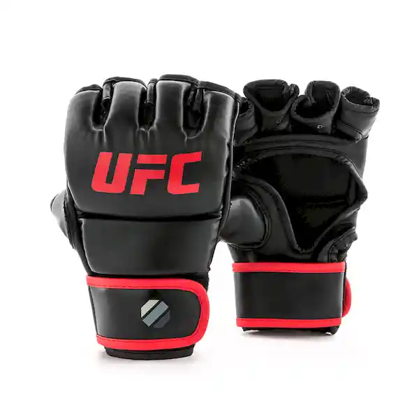 Guantes Mma Gym Ejercicio Fuerza S/m Negro 6 Oz