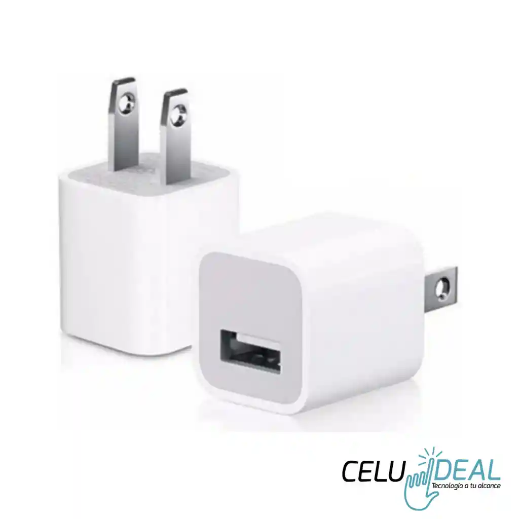 Adaptador Cargador Generico Iphone 5w Usb