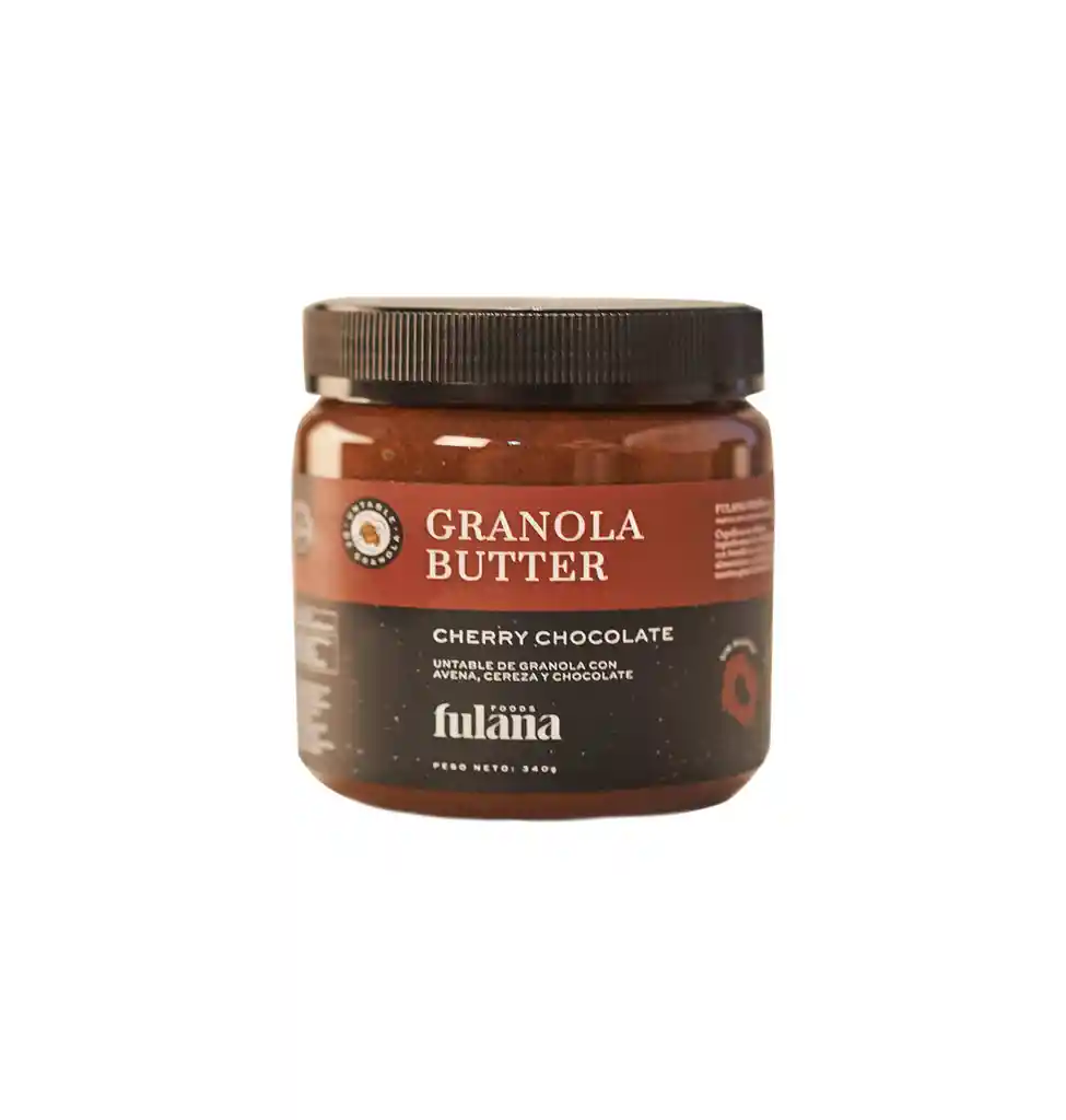 granola butter cherry chocolate 240gr (Fulanas)