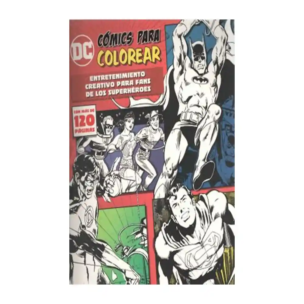 Dc Comics Para Colorear: Batman, Superman