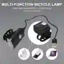 Luz Led Delantera 300 Lúmenes Para Bicicleta Recargable Usb