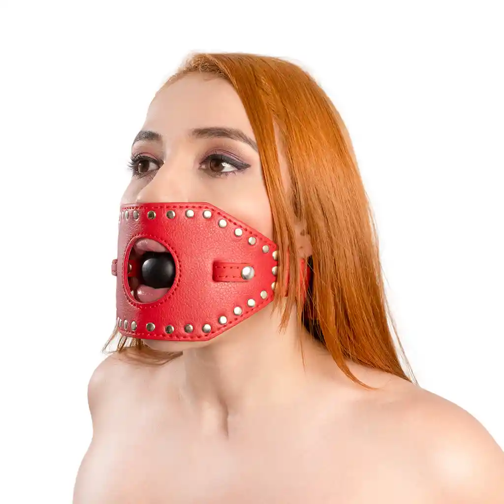 Mordaza Erotica Ball Gag Roten Camtoyz