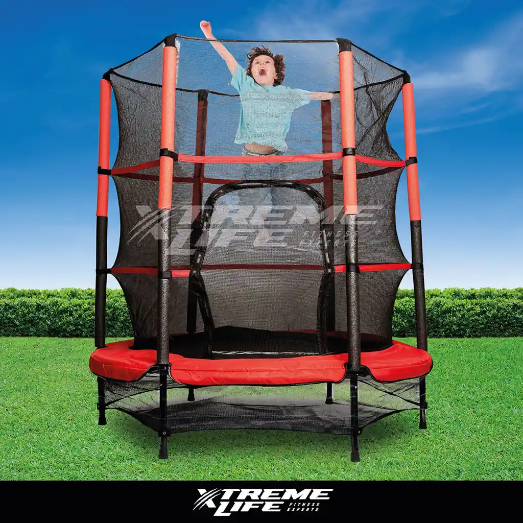 Trampolin Saltarin 1.4 Mts Para Niños Con Malla Para Evento