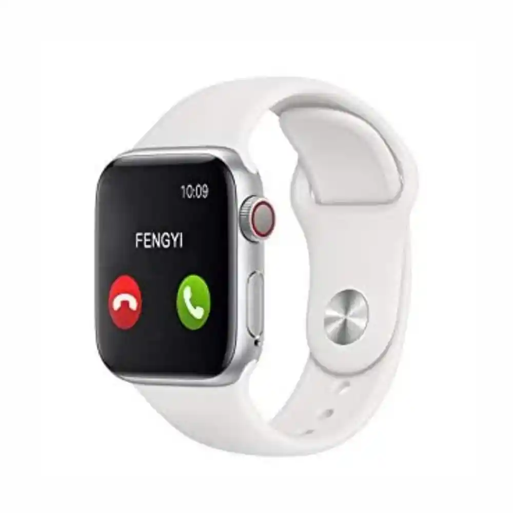 Reloj Smart Watcht55 Doble Pulso Llamadas Control De Música - Blanco