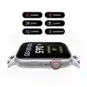 Reloj Smart Watcht55 Doble Pulso Llamadas Control De Música - Blanco