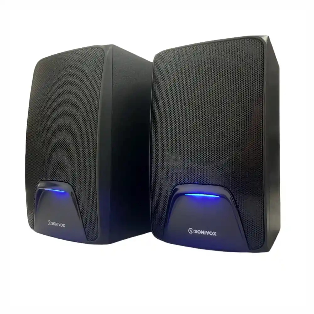 Sonivox Teatro En Casa4.2 Con Luces Led Radio Fm Bluetooth 2496