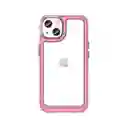 Estuche Antigolpes Para Iphone 13 En Fucsia