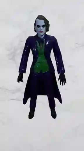 Muñeco Personaje Guasón Joker 30cm.