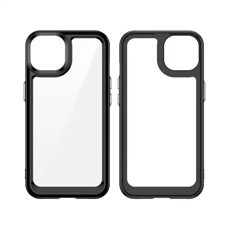 Estuche Antigolpes Para Iphone 13 Pro En Negro