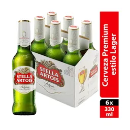 Cerveza Stella Artois Btx6