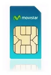 Movistar Simcard X 1 Und Sim Card