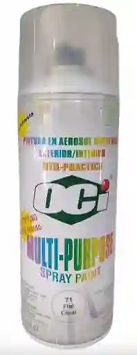 Pintura Aerosol Oci Transparente Mate #71
